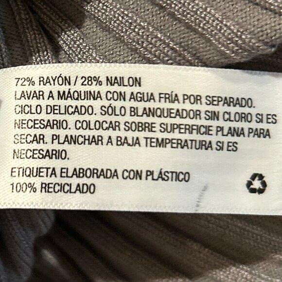 Future Collective Gray Twisted Back Sweater Modern Minimalist Retro - Picture 7 of 7